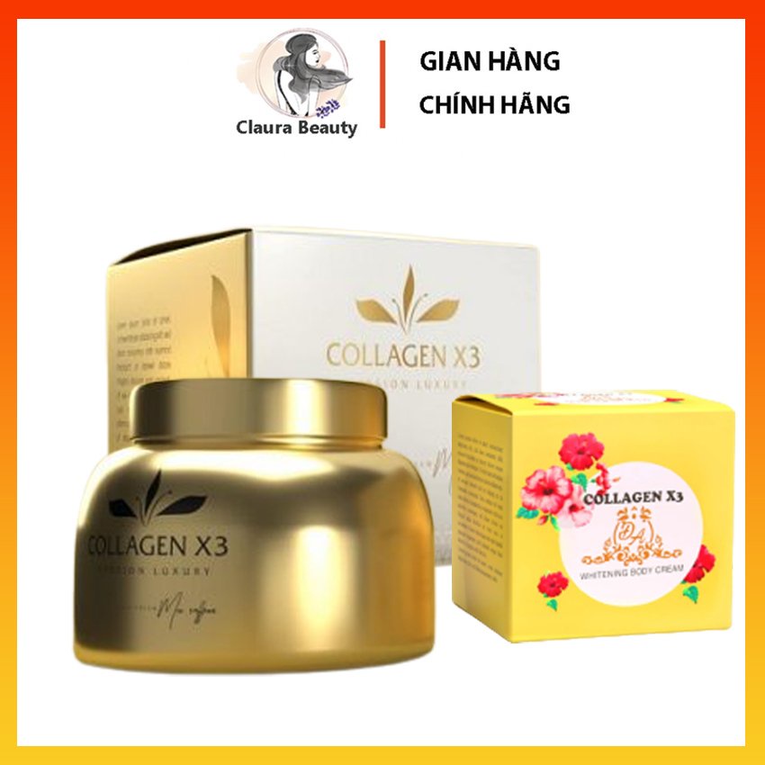 Combo Body Collagen X3 + Kích Trắng Đông Anh Chính hãng CLAURA BEAUTY