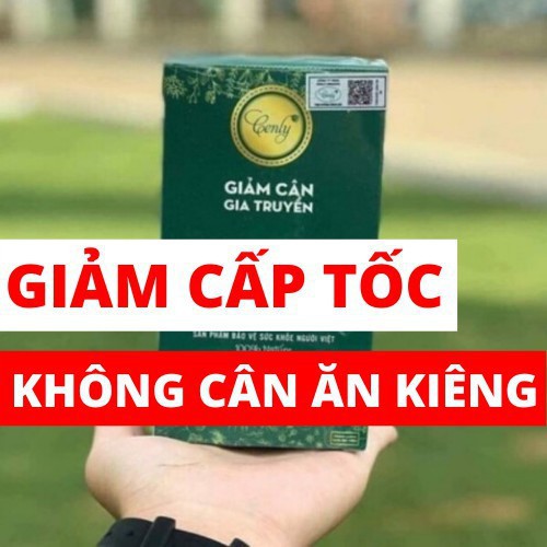 Thảo mộc giảm cân Cenly Hộp Xanh - Giảm Nhanh - Giảm Mạnh