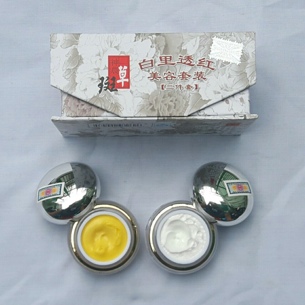 Combo 03 hộp kem trắng da, tẩy vết đốm,