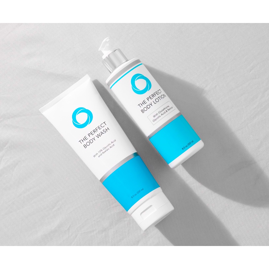Combo dưỡng trắng da body The Perfect Body Lotion &amp; Wash | chính hãng
