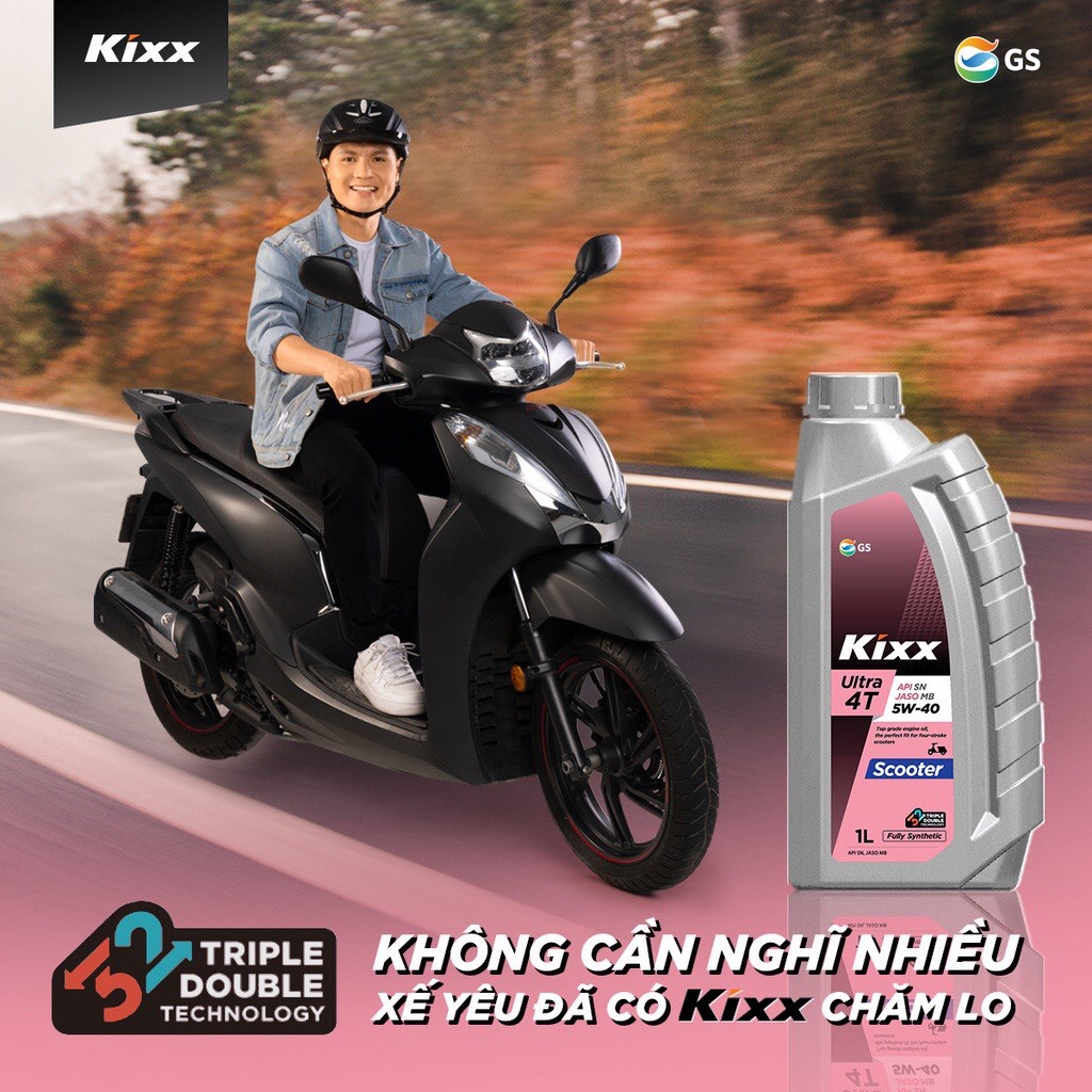Dầu Nhớt Kixx Ultra 10W40 và 15w40 0.8L Nhập Khẩu Hàn Quốc