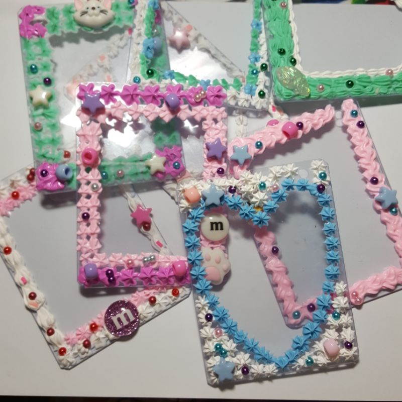 Thẻ Toploader trang trí sẵn đựng ảnh siêu xinh | BigBuy360 - bigbuy360.vn