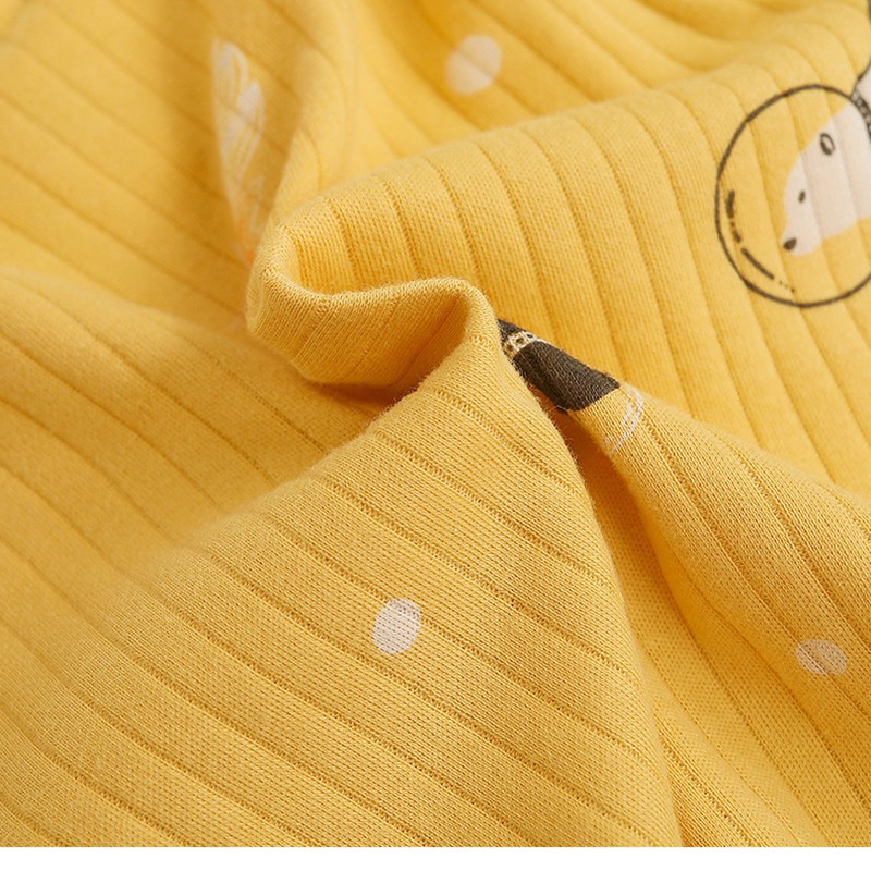 Bộ cotton dài tay thu đông cho bé Trai bé Gái Hàng Quảng Châu xuất Khẩu BDT15
