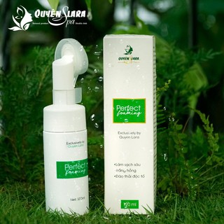 Sữa Rửa Mặt Tạo Bọt Pefect Foaming QUYÊN LARA 120g, Hàng Chính Hãng