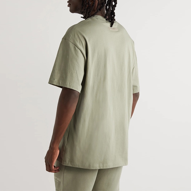 Áo và quần Fear Of God FOG Essentials SS22 Seafoam bản cao cấp, set đồ FOG Essentials chất liệu cotton