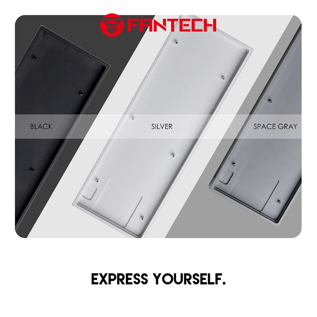 Case nhôm bàn phím máy tính 60% FANTECH ALMK61 - Hàng phân phối chính hãng