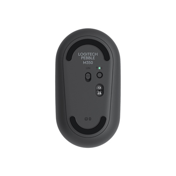 [Giá rẻ vô địch]Chuột không dây Logitech Pebble M350 silent Màu đen (Bluetooth, Wireless )-Hàng chính hãng, BH 12 thán