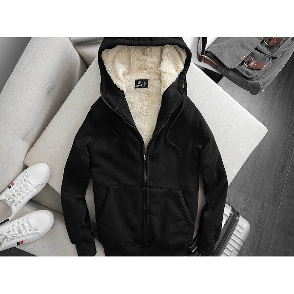 [MỚI VỀ] Áo Hoodie Nam Nữ Unisex Chất Nỉ Bông Lót Lông Form Basic Phong Cách Hàn Quốc 2 Màu Trẻ Trung | BigBuy360 - bigbuy360.vn
