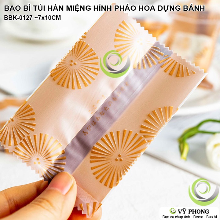 BAO BÌ TÚI HÀN MIỆNG 7x10CM ĐỰNG BÁNH KẸO LỄ TẾT LÀM QUÀ TẶNG CÁC DỊP XUÂN NĂM MỚI BBK-0127