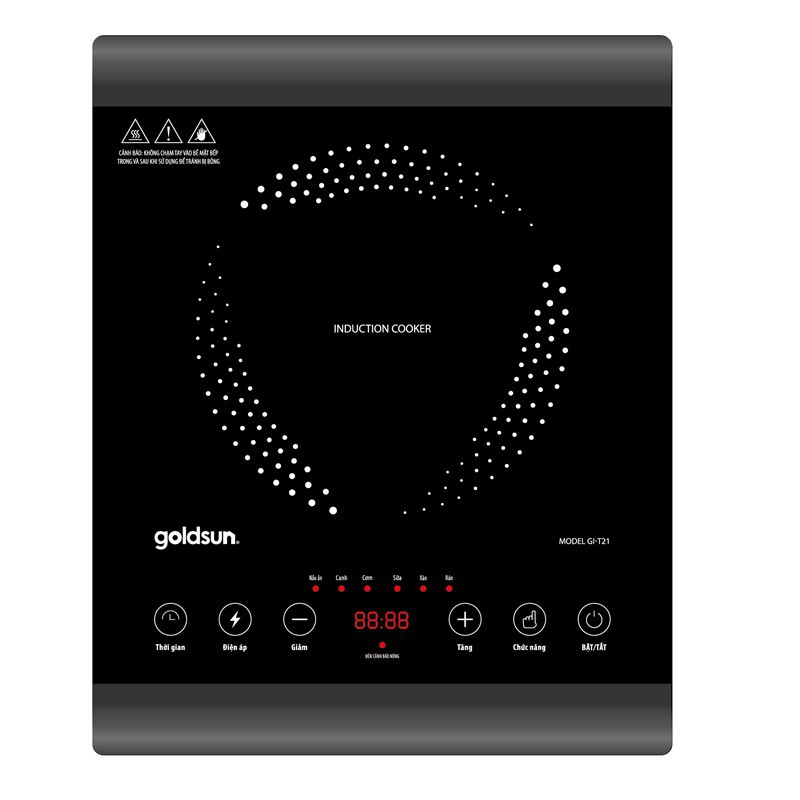 Bếp điện từ cảm ứng Goldsun GI-T21 giá tốt [Tặng kèm nồi lẩu]