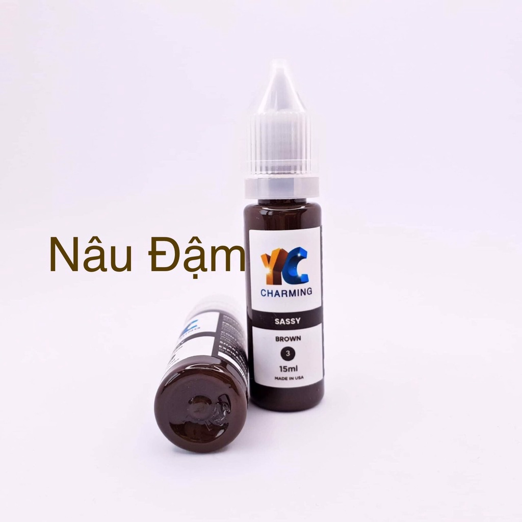[ CHÍNH HÃNG ] Mực mày mí YC mini size 5ml, fullsize 15ml