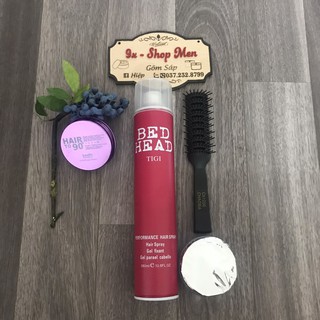 Combo GÔM XỊT TÓC BED HEAD+Sáp Vuốt Tóc Nam HARI 90