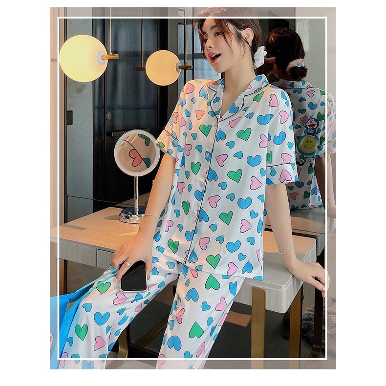 Đồ Ngủ Pijama Lụa Satin - B.Lingerie
