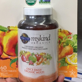 Thực phẩm rau củ quả my kind bổ sung multivitamin