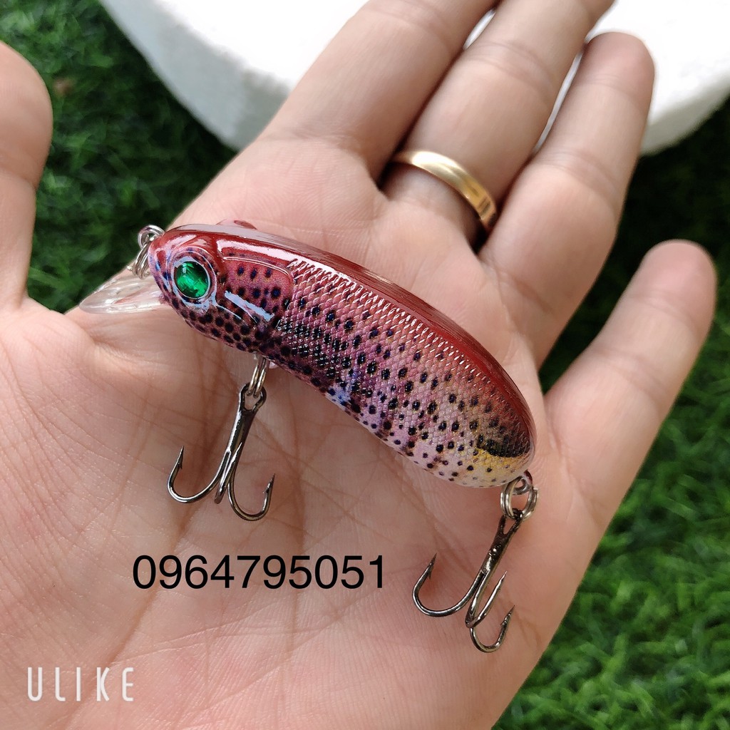 Mồi câu cá chuyên nghiệp , CÂU LURE CC50 [ sieuthidocau68 ]