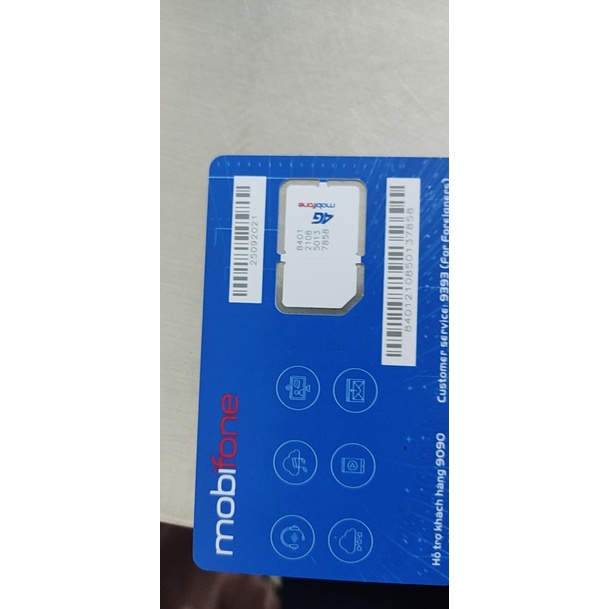 Sim MobiFone 6TK135 Max Data 7GB/ngày trọn gói 6 tháng