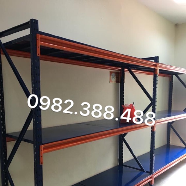 Kệ tải trung hàng nặng cao 2m dài 2m rộng 60cm