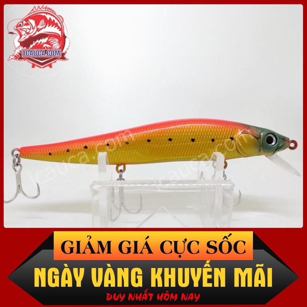 [Siêu Sốc] IC110 Minnow Cam 15g lưỡi Owner mồi lure giả câu cá chẽm nhồng mú hiệu quả cao giá rẻ