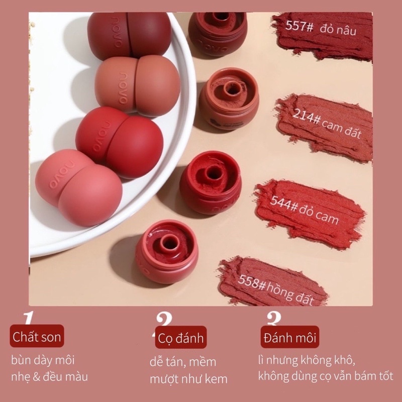 Son kem bùn novo nấm