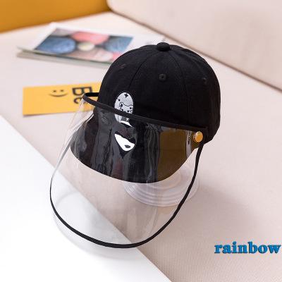 RAINBOW-Babies Detachable Protective Hat Universal Anti-fog Face Shield