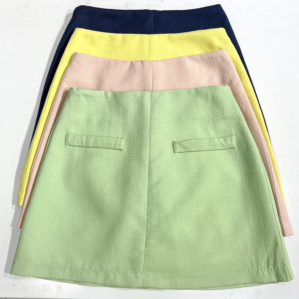 Chân váy dáng A màu , Peace House Clothing
