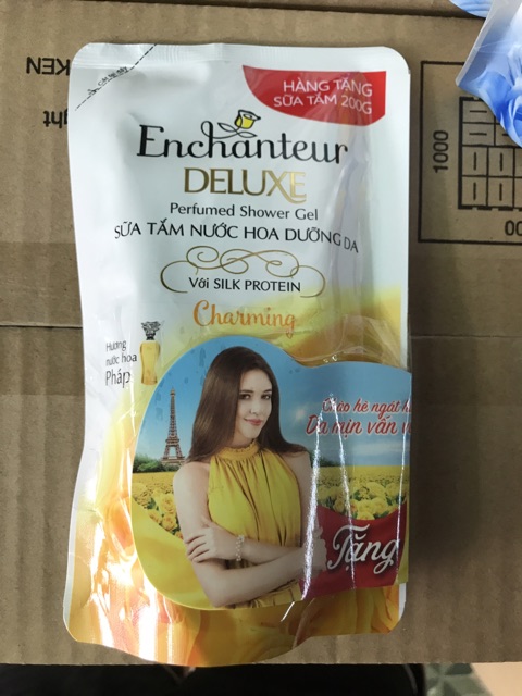 Túi Sữa tắm Enchanteur Deluxe  200g | BigBuy360 - bigbuy360.vn