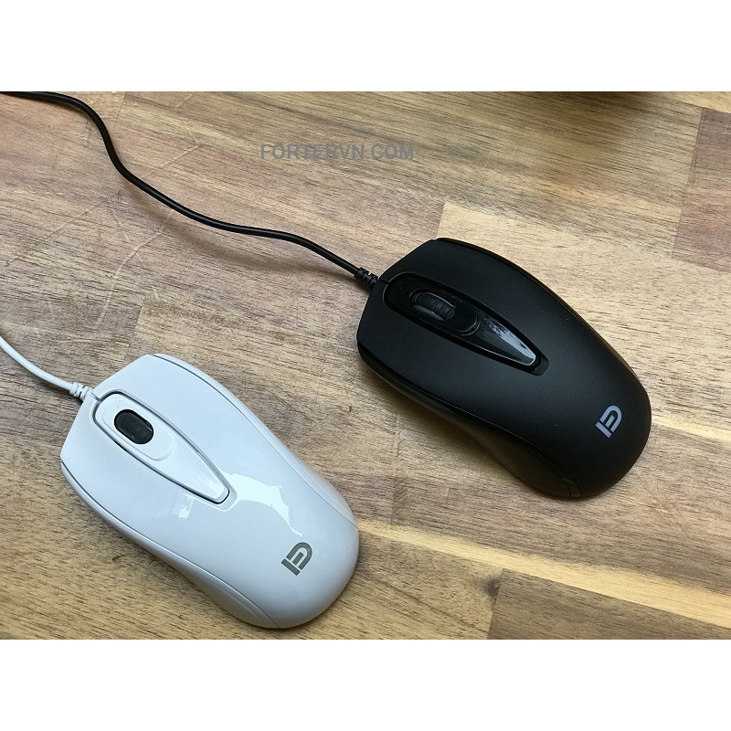 Chuột quang Ensoho E-219B và Forter 3900 đen trắng