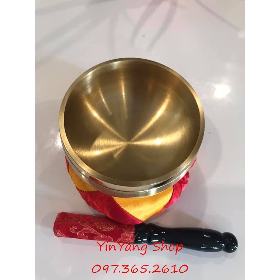 Chuông Đồng Vàng Đài Loan Cao Cấp- Yinyang Shop