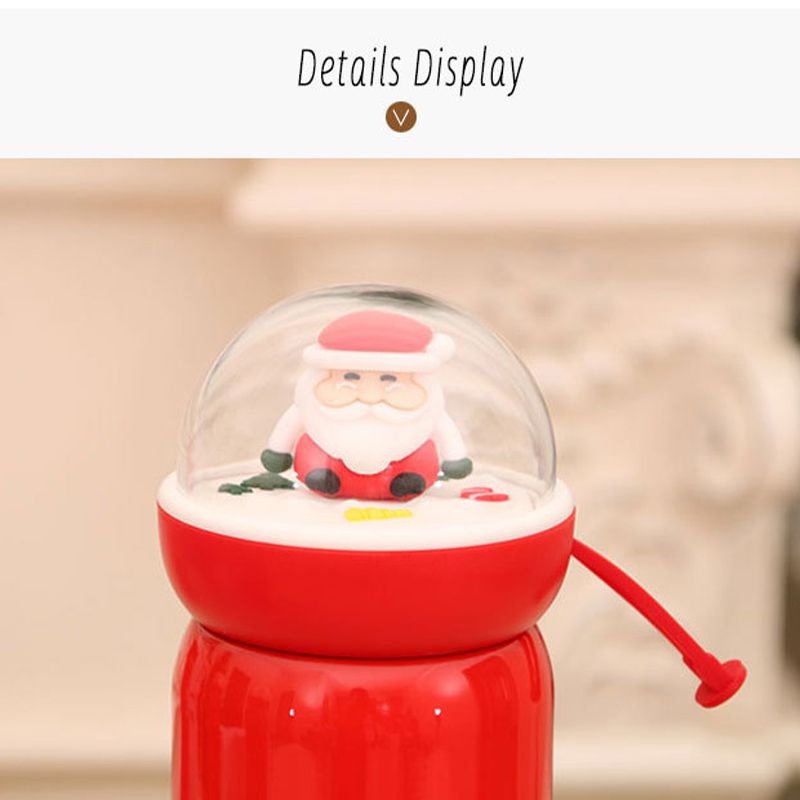 Bình nước giữ nhiệt hoạ tiết giáng sinh