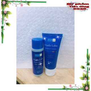 Bộ Đôi Dưỡng Trắng Mini Hada labo perfect white 40ml