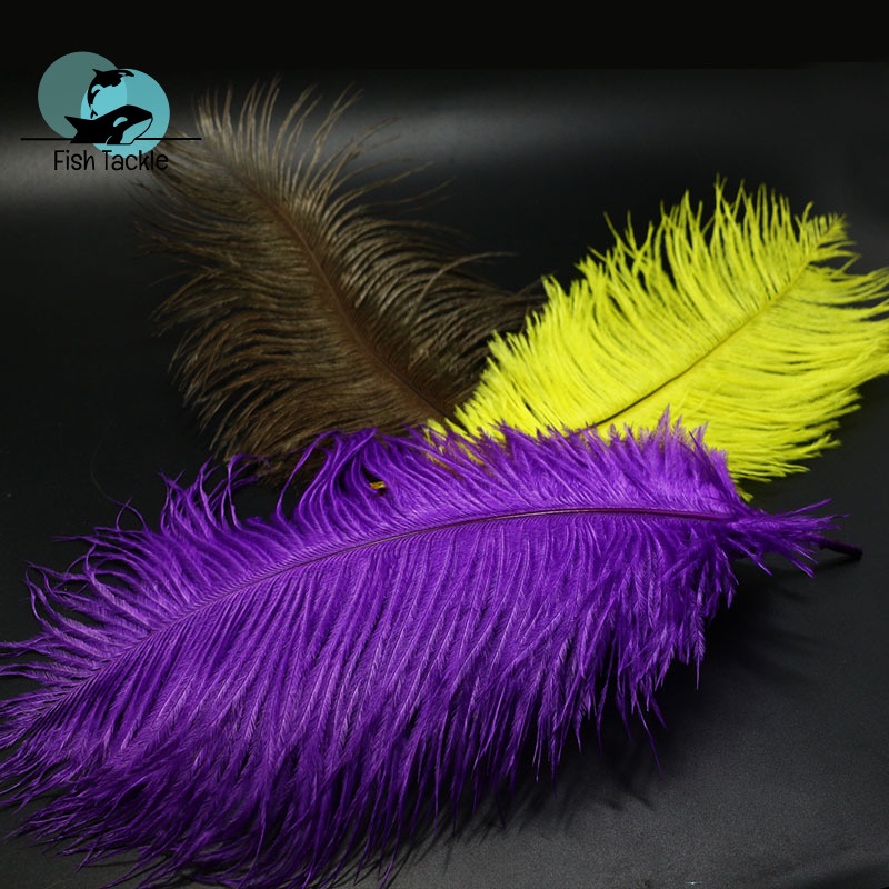 Dây Buộc Mồi Câu Cá Hình Lông Đà Đà Điểu 8&quot;