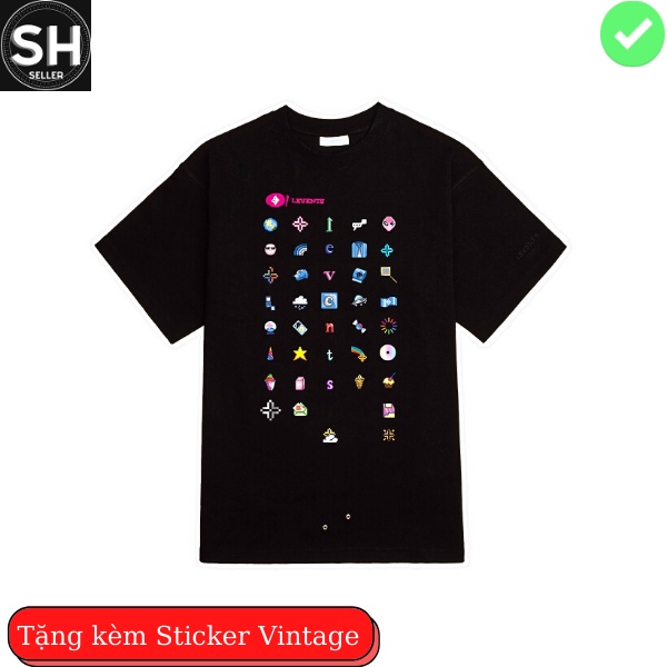 Áo thun 𝗜𝗡𝗧𝗘𝗥𝗡𝗘𝗧𝗟𝗢𝗩𝗘 𝗣𝗜𝗫𝗘𝗟 𝗕𝗟𝗔𝗖𝗞 ®️ - 𝑯𝒂̀𝒏𝒈 𝒄𝒉𝒊́𝒏𝒉 𝒉𝒂̃𝒏𝒈