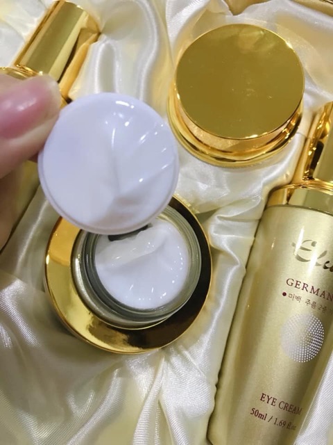 Bộ Dưỡng Da Nấm Linh Chi Elujai Germanium Cao Cấp Hàn Quốc chăm sóc da hiệu quả trẻ hóa căng mọng làn da