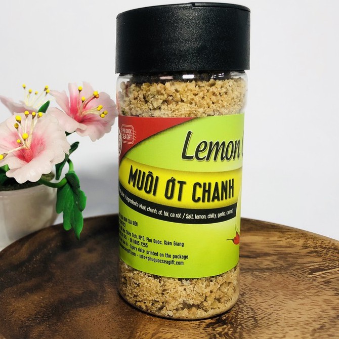 Muối ớt chanh 110g - Lemon chilly salt - ĐẶC SẢN PHÚ QUỐC - (MUA 10 TẶNG 1)