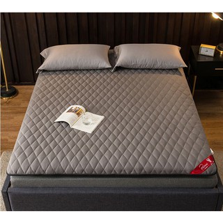 TOPPER 180*200 cm- Đệm bông gấp đa năng cao cấp họa tiết quả trám - Hàng loại 2