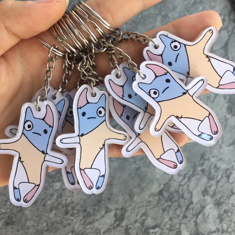 Móc khoá mica Bé thúi Nong Nao Nanon Ohm phim Bad Buddy Hot 2022