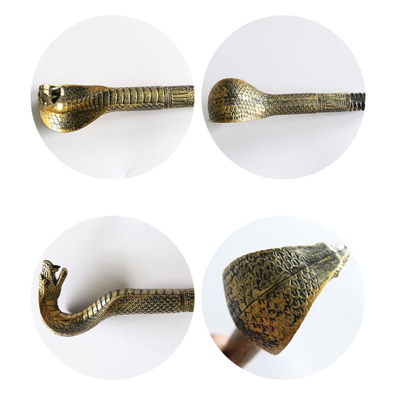 Gậy Phép Thuật Điêu Khắc Hình Đầu Lâu / Rắn Vui Nhộn Hóa Trang Halloween Cho Bé