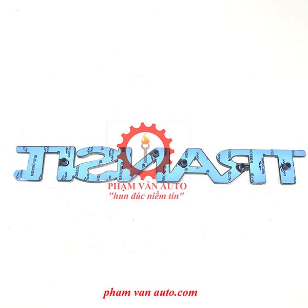 Logo Tem Chữ TRANSIT dán cho Ford Transit, Dán cánh cửa trước lái, phải, cửa hậu ô tô Transit mã 9C19V20978AA Phạm Văn