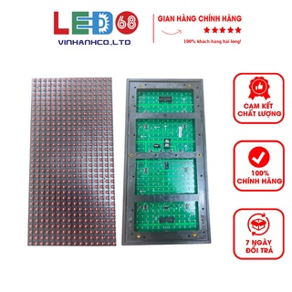 Module led p10 màu đỏ dip ngoài trời hàng chính hãng