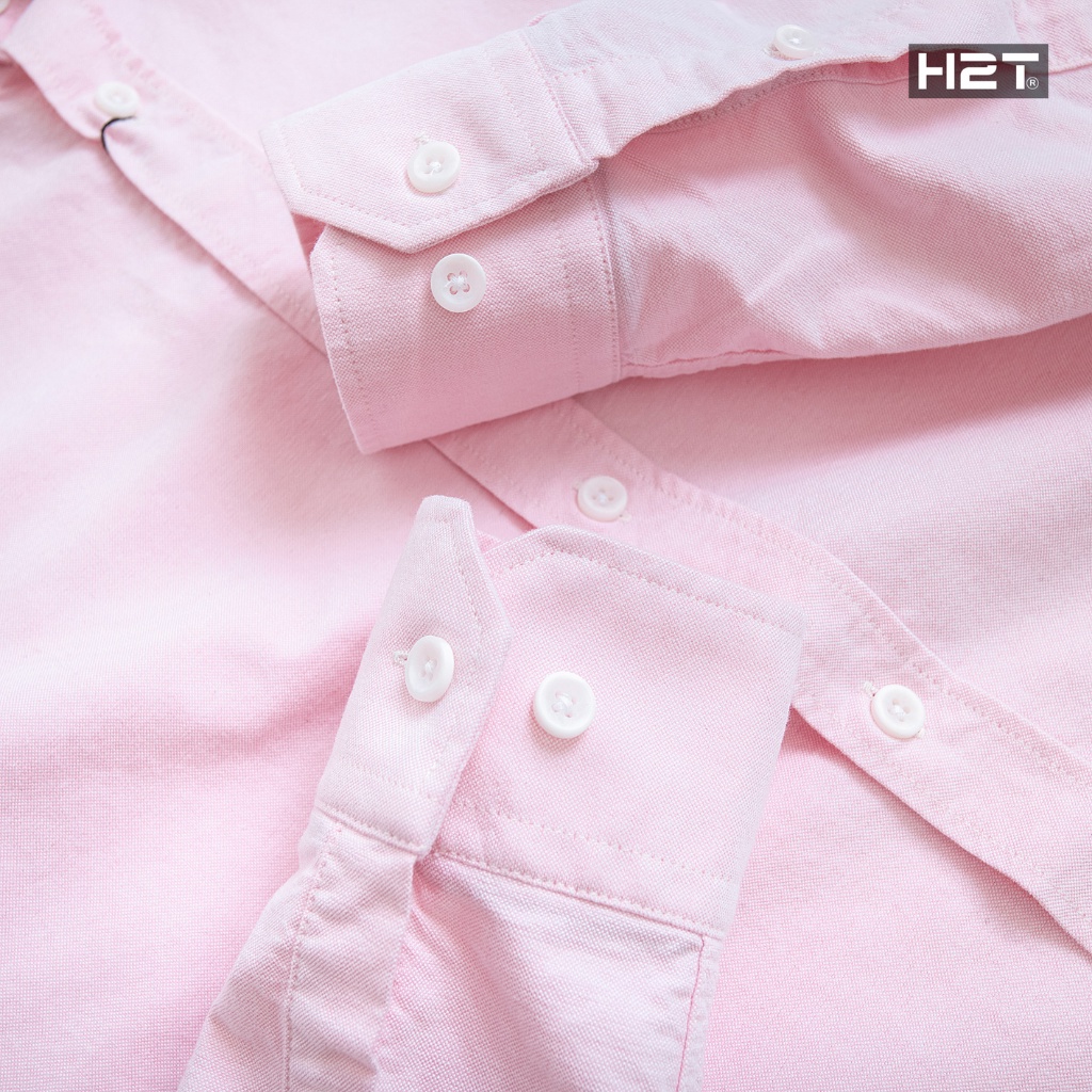 Áo Sơ Mi Nam Dài Tay H2T Kiểu Dáng Slim Fit, Chất liệu Modal Ít Nhăn, Bên Trong Cổ Áo Phối Viền Sọc Tinh Tế 1419 | BigBuy360 - bigbuy360.vn