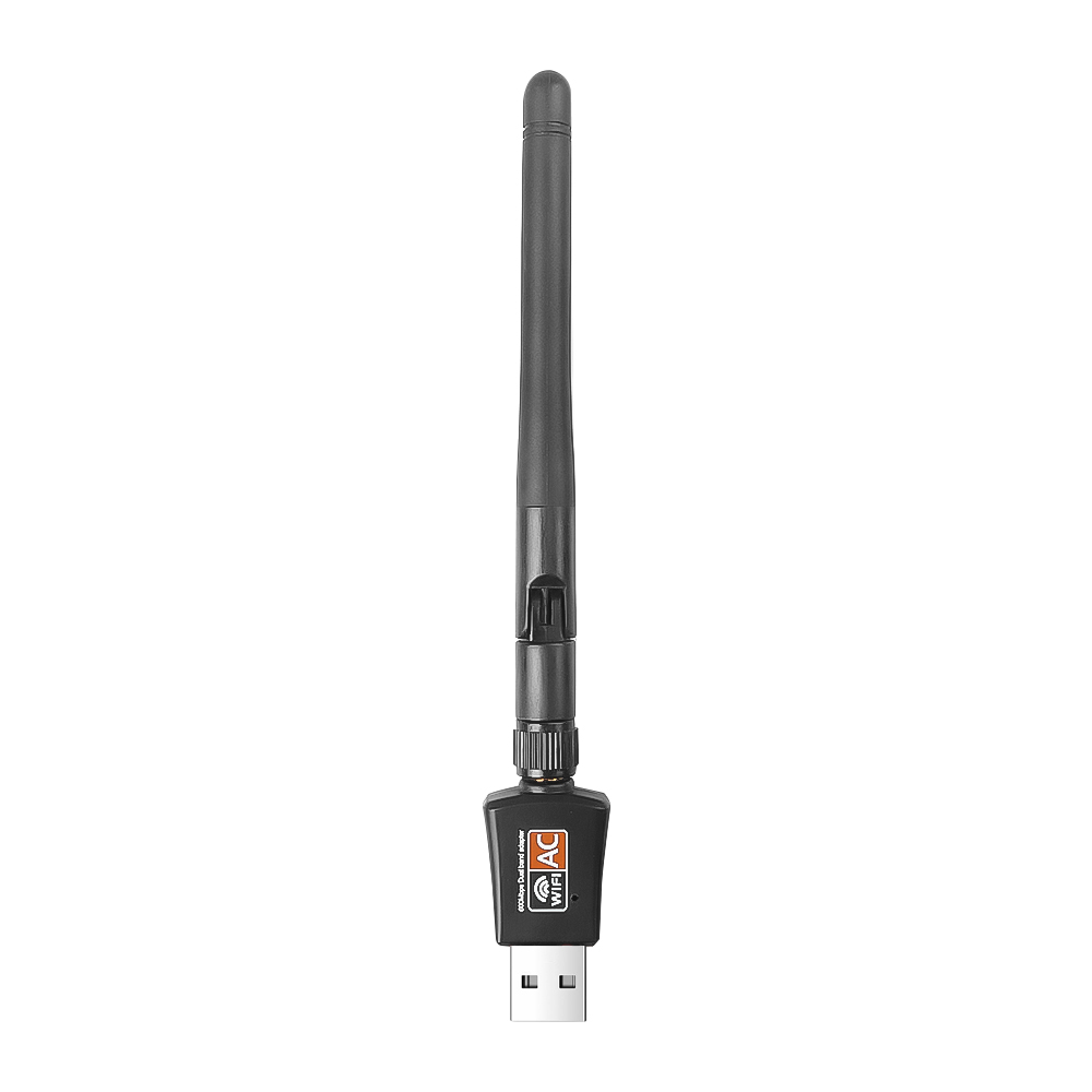 Usb Wifi 5ghz Lên 600mbps 2.4g 2db 802.11ac Cho Máy Tính