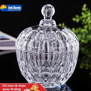 Thố thuỷ tinh đựng mứt, kẹo cao cấp