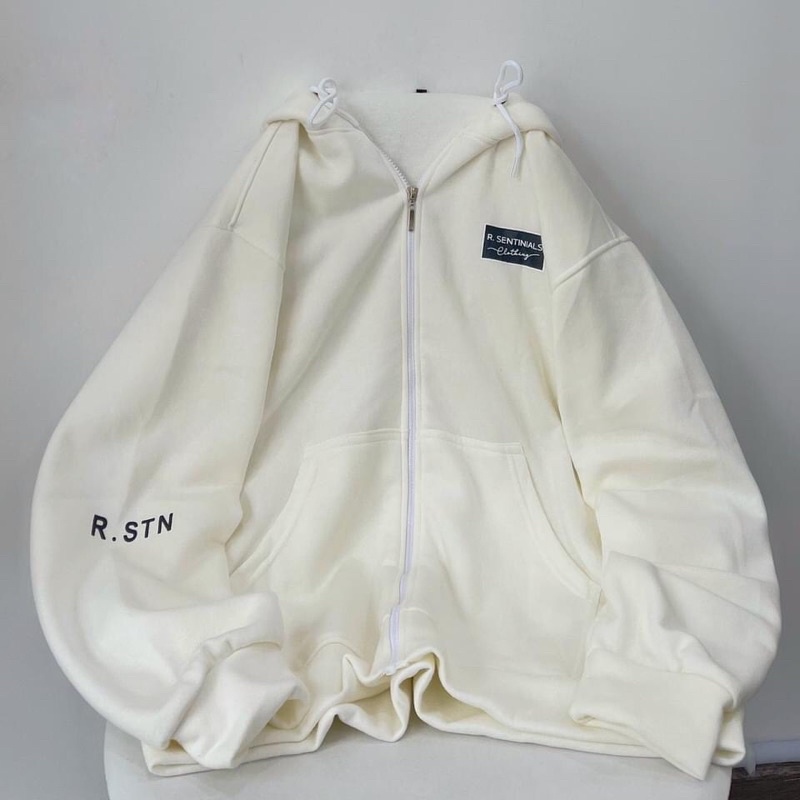 (Có sẵn) Áo khoác nỉ lót bông Chữ cái ENT unisex (nam nữ mặc được) | BigBuy360 - bigbuy360.vn