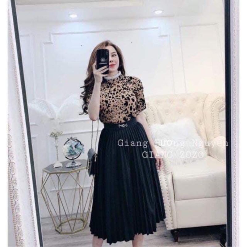 Chân Váy Sếp Li Dáng Dài