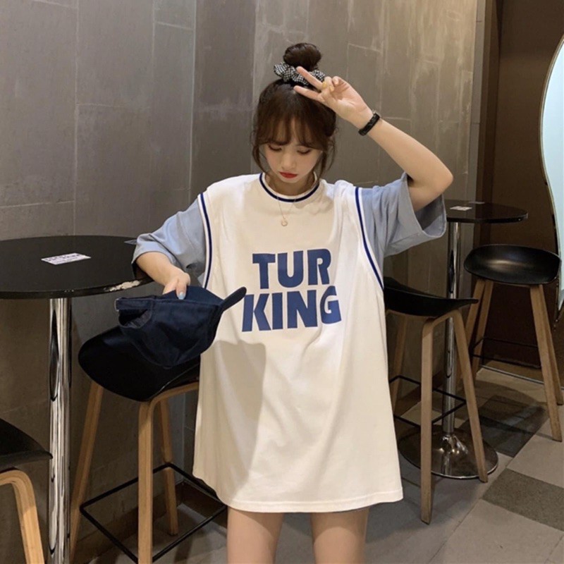 [Mã WASKT410K giảm 10K đơn 50K] áo bóng rổ turking oversize form rộng tay lỡ unisex DƯ TÚ LỆ có clip ảnh thật | BigBuy360 - bigbuy360.vn