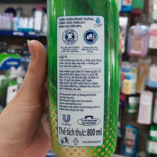 Nước xả Comfort gió xuân 800ML