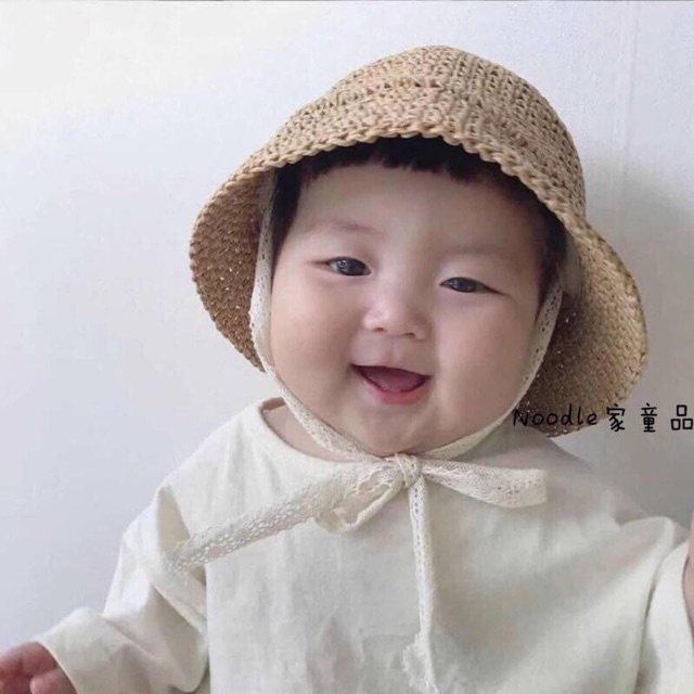 Mũ cói cho bé yêu hàng siêu hot