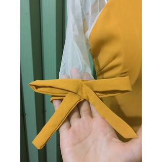 Set áo dài cách tân có mấn( video+ảnh thật )