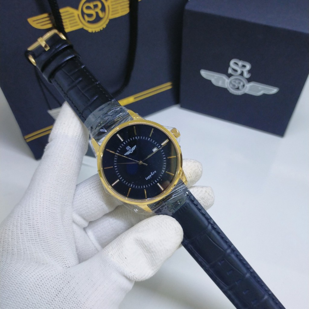 Đồng hồ nam SRwatch Nhật Bản SG3007 dây da(nhiều màu)