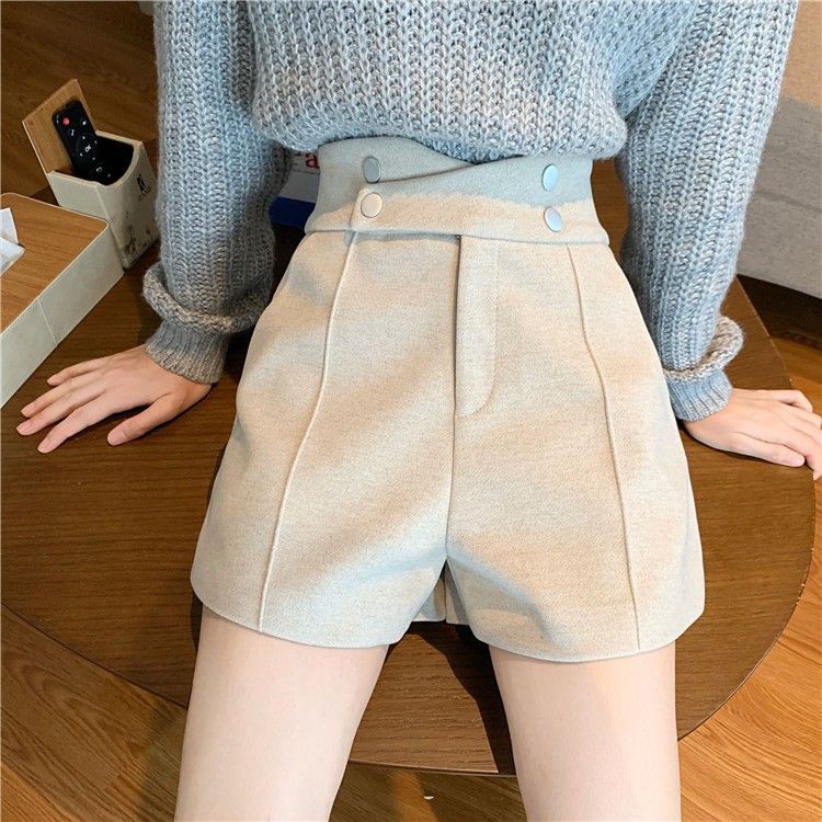 Quần short dạ quần dạ cạp chun Bigsize S-3XL